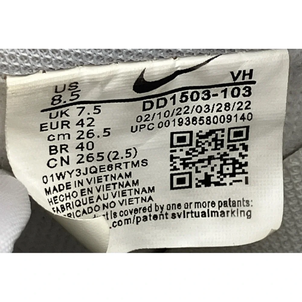Nike Dunk Low Sneakers - Women's Size 8.5 Photon Dust (DD1503-103)